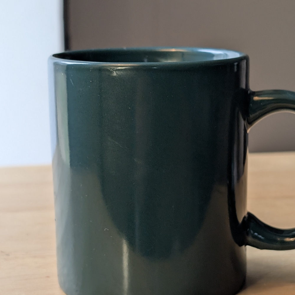 Zara Deep Teal Ceramic Mug - Picture 3 of 3
